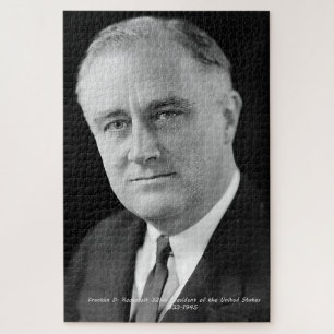 Puzzle Franklin D. Roosevlt 32° presidente de Estados Uni