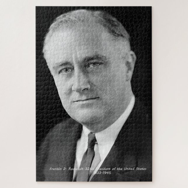 Puzzle Franklin D. Roosevlt 32° presidente de Estados Uni (Vertical)