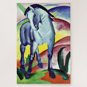 Puzzle Franz Marc - Caballo azul I