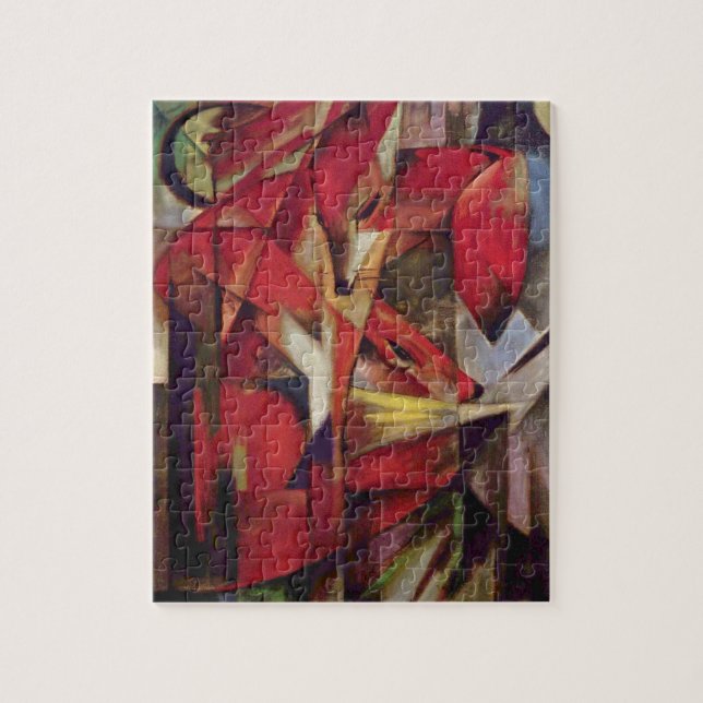 Puzzle Franz Marc - zorros (Vertical)