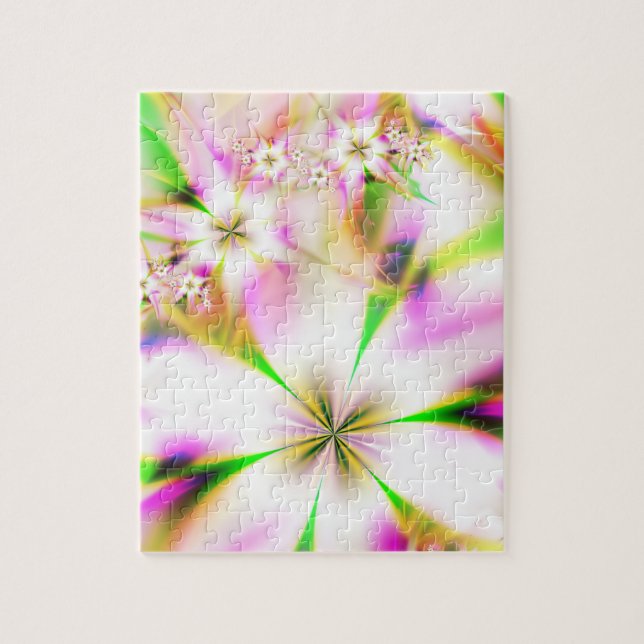 Puzzle Frasco floral (Vertical)
