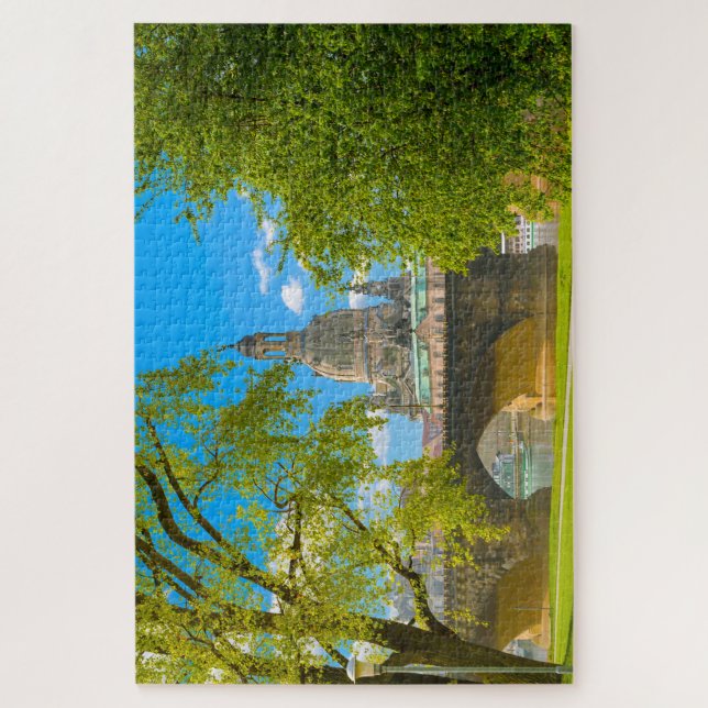 Puzzle Frauenkirche Dresde Alemania. (Vertical)