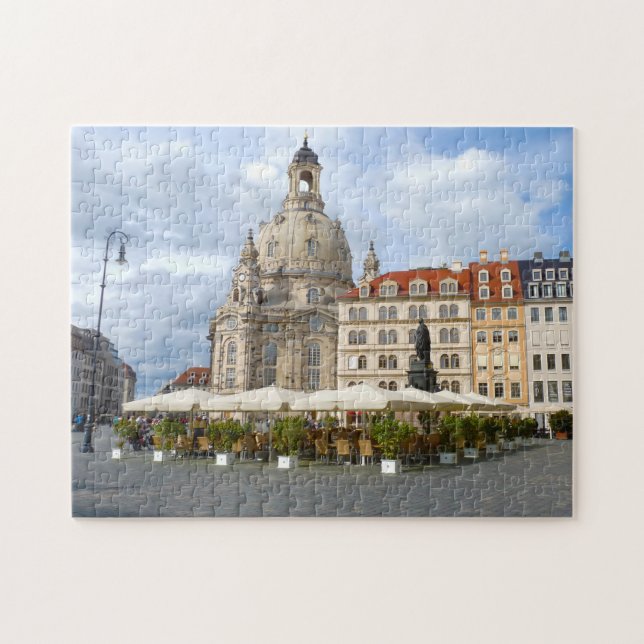 Puzzle Frauenkirche Dresde Alemania. (Horizontal)