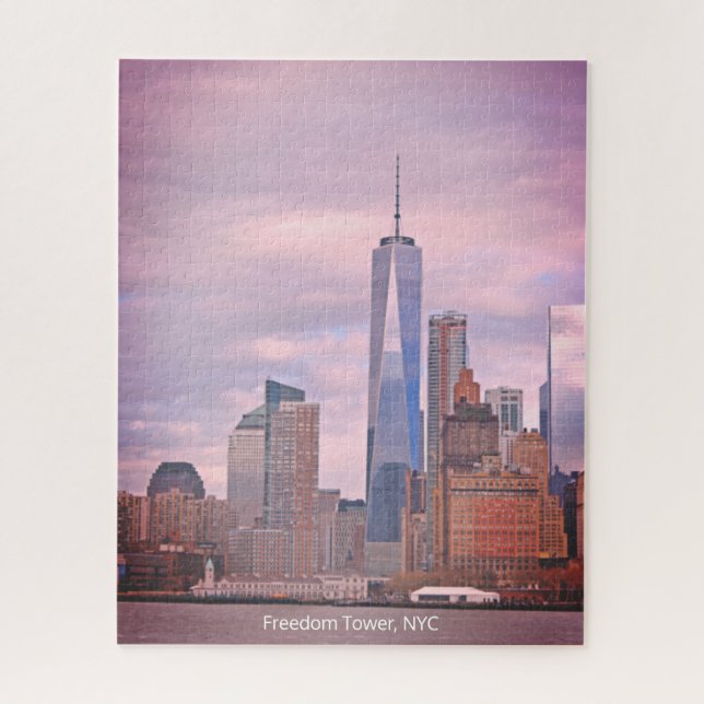 Puzzle Freedom Tower Manhattan New York (Vertical)