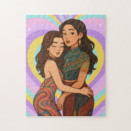 Puzzle Freenbecky Thai GL Ship Couple Freen & Becky