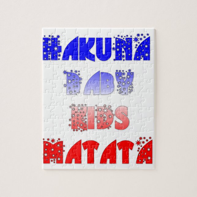 Puzzle French Baby Kids Hakuna Matata.png (Vertical)