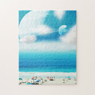 Puzzle Frente a la playa surrealista