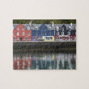 Puzzle Frente al mar, Tobermory, Isla de Mull, Escocia,