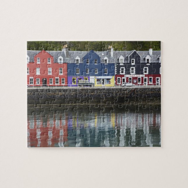 Puzzle Frente al mar, Tobermory, Isla de Mull, Escocia, (Horizontal)