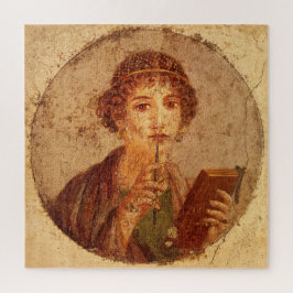 Puzzle Fresco de Sappho en Pompeya