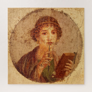 Puzzle Fresco de Sappho en Pompeya
