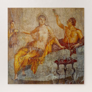 Puzzle Fresco escenario de bebida privada en Pompeya