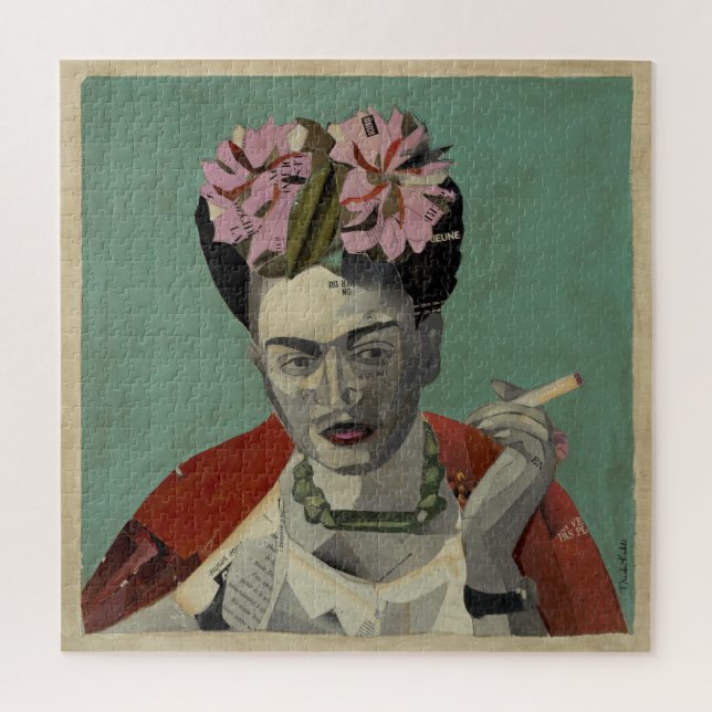 Puzzle Frida Kahlo por Garcia Villegas (Vertical)