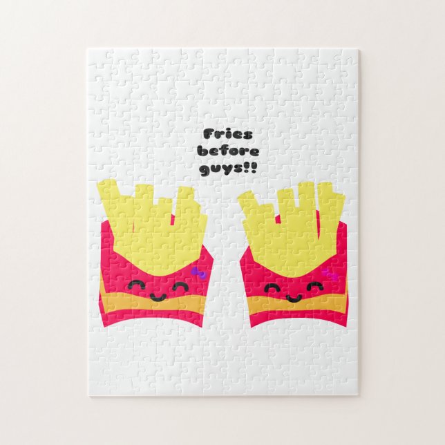 Puzzle ¡Fries Antes Que Los Chicos! (Vertical)