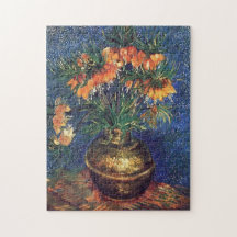 Fritillarias en un jarrón de cobre por Van Gogh