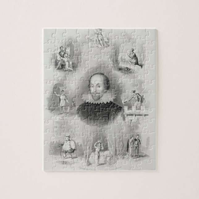 Puzzle Frontispiece para las "historias", 'del Comple (Vertical)