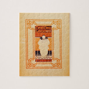 Puzzle Frontispiece para "una letra roja" (litho del