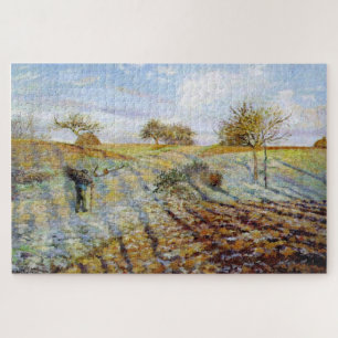 Puzzle Frost (1873) de Camille Pissarro
