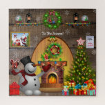 Puzzle Frosty The Snowman Christmas<br><div class="desc">Frosty the snowman christmas</div>