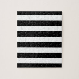 Puzzle Frustrante franja blanca negra