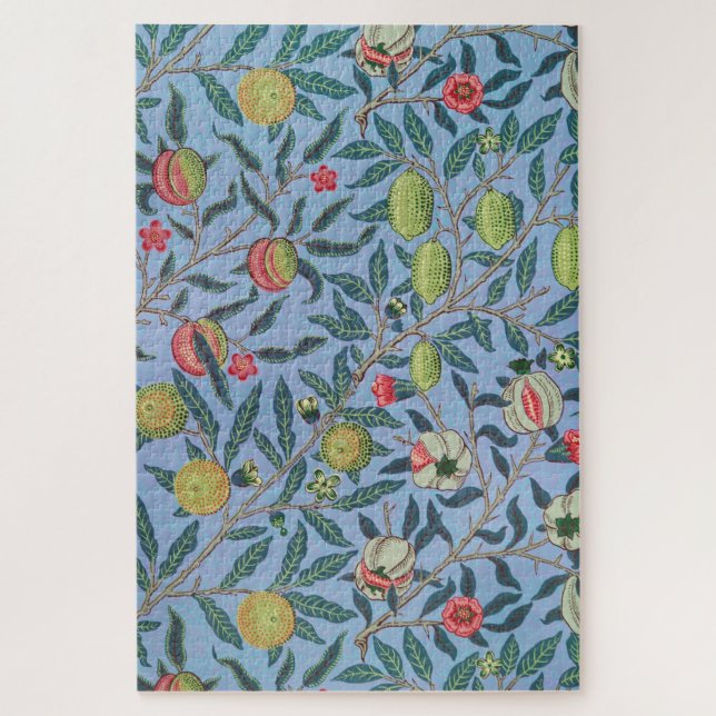 Puzzle Fruta o granada William Morris (Vertical)