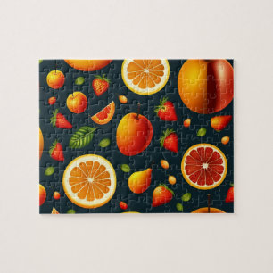 Puzzle Frutas de colores