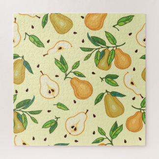 Puzzle Frutos del oído amarillo: Ilustracion vintage.