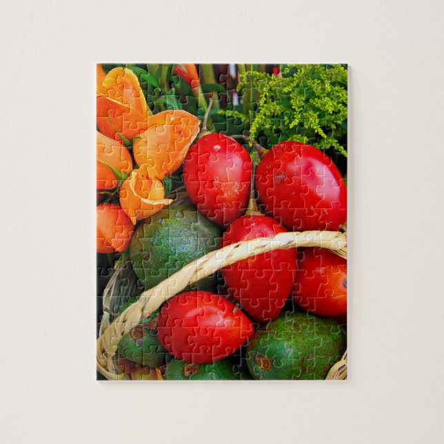 Puzzle Frutos tropicales (Vertical)