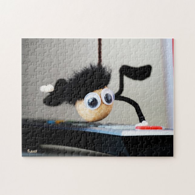 Puzzle Fubby hangend als de scene van Tom Cruise. (Horizontal)