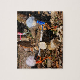 Puzzle Fubby's die hout zagen.