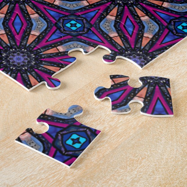 Puzzle Fuchsia Stargazer Imposible  (Lado)