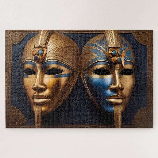 Puzzle "Fuego de dioses" con varios conjuntos de deidades (Horizontal)
