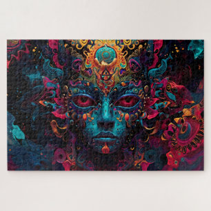 Puzzle "Fuego de dioses" con varios conjuntos de deidades