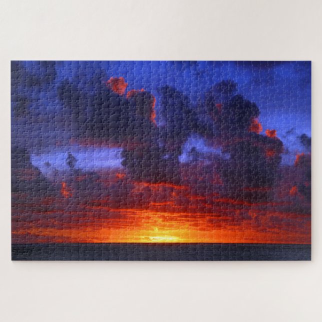 Puzzle FUEGO DE SOL PACÍFICO DE 20x30 PULGADAS (Horizontal)