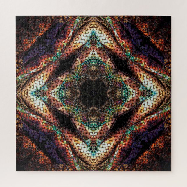 Puzzle Fuego Mosaico (Vertical)
