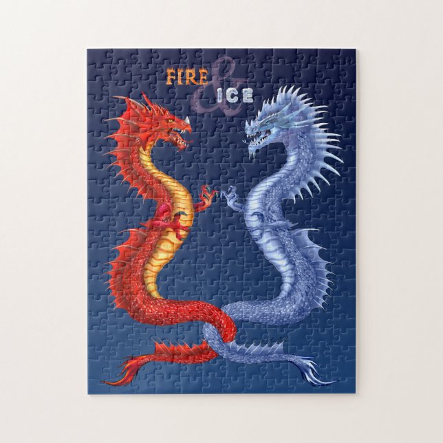 PUZZLE FUEGO Y HIELO (Vertical)