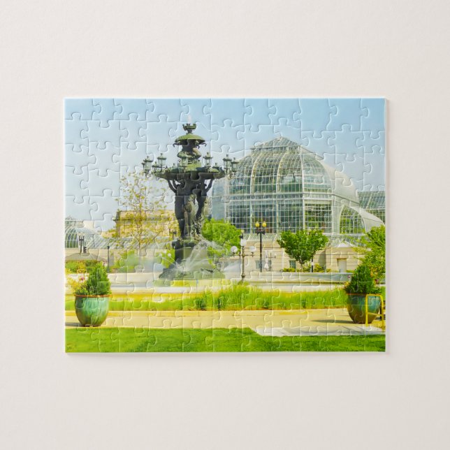 Puzzle Fuente de agua Bartholdi Washington (Horizontal)