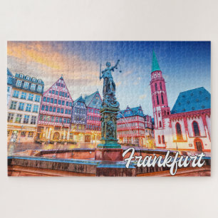 Puzzle Fuente de la Justicia, Frankfurt, Alemania