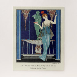 Puzzle Fuente de la Shell por George Barbier