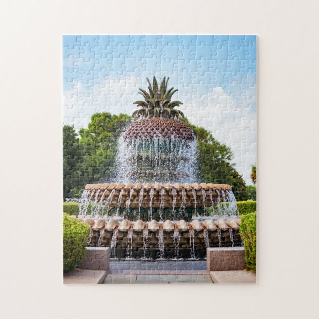 Puzzle Fuente de piña en Charleston, SC (Vertical)
