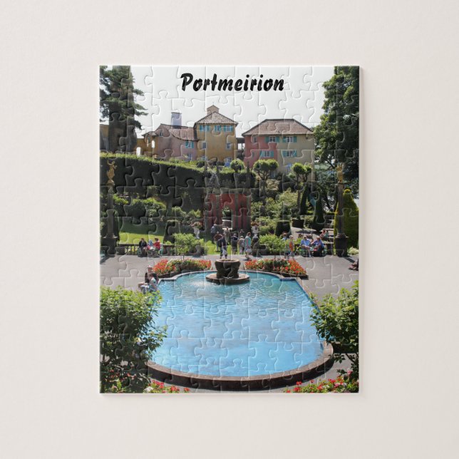 Puzzle Fuente de Portmeirion (Vertical)