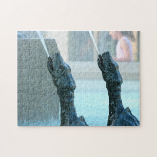 Puzzle Fuente De Tortugas, Montreal.