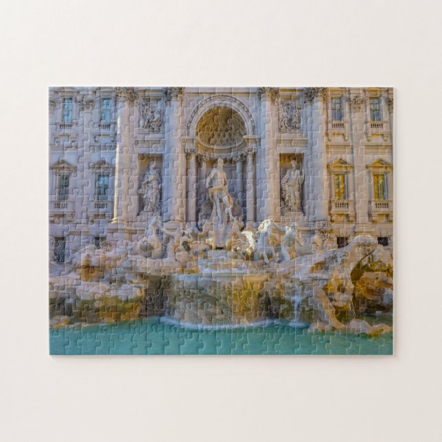 Puzzle Fuente de Trevi Roma. (Horizontal)