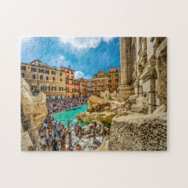 Puzzle Fuente de Trevi Roma.