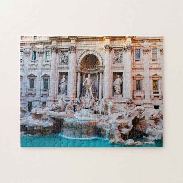 Puzzle Fuente de Trevi Roma. (Horizontal)