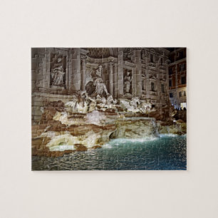 Puzzle Fuente del Trevi - Roma, Italia - 8x10 - 110 PC