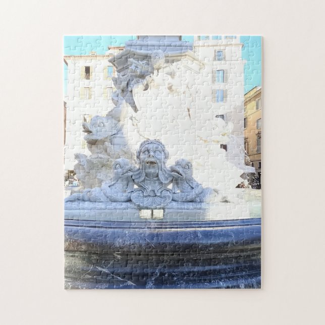 Puzzle Fuente en piezas cromadas 256 (Vertical)