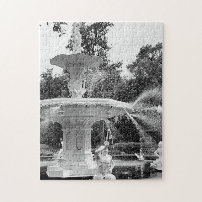 Puzzle Fuente: Forsyth Park, Savannah GA (Vertical)