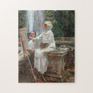 Puzzle Fuente, Villa Torlonia - Sargent John Singer