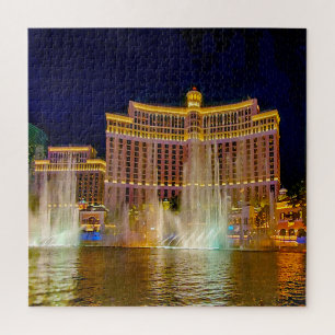 Puzzle Fuentes de Agua en Las Vegas